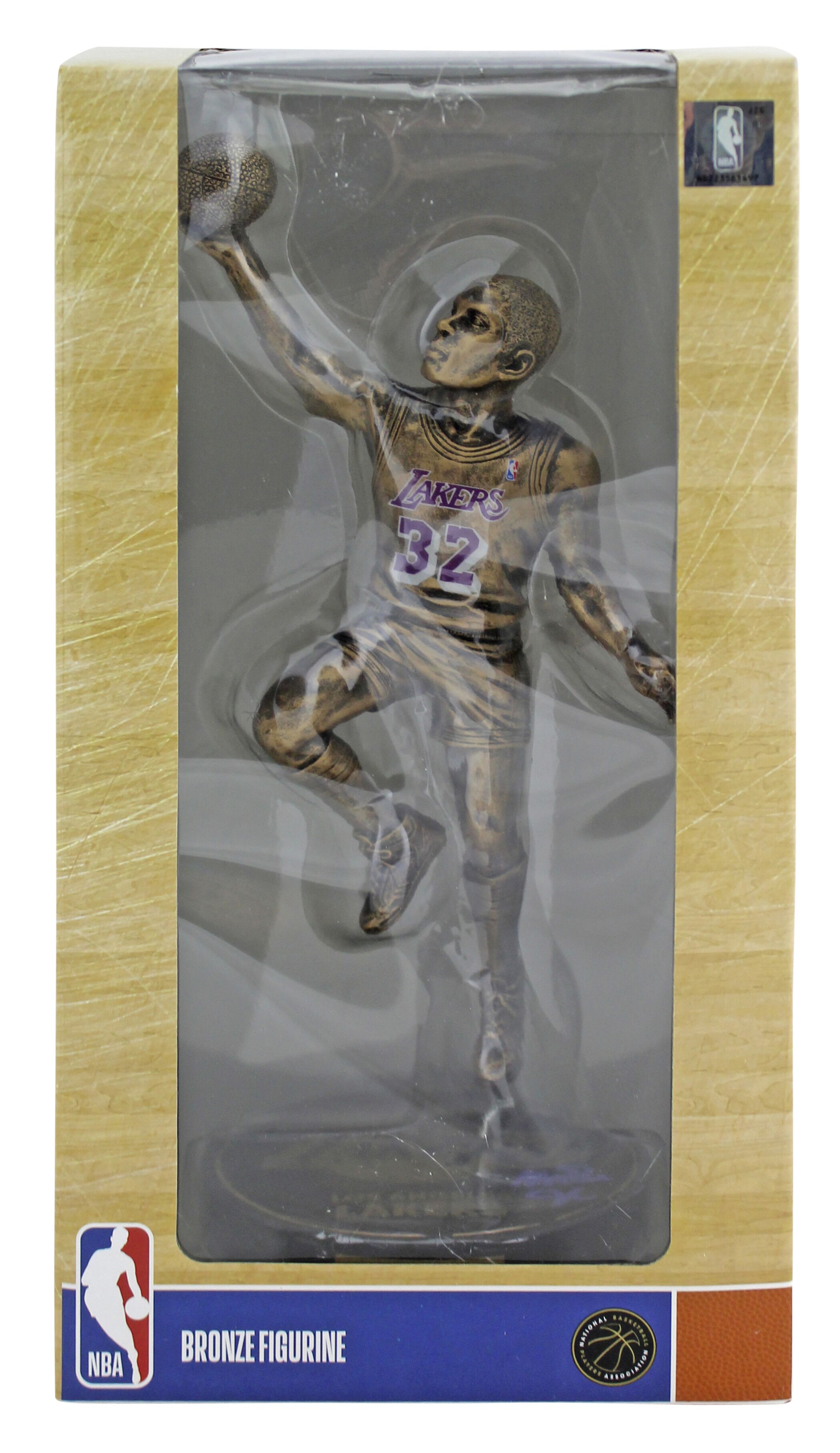 Magic Johnson Signed Lakers 9.5" Bronze Figurine (Beckett COA) at PristineAuction.com Magic Johnson Signed Lakers 9.5" Bronze Figurine (Beckett COA) at PristineAuction.com