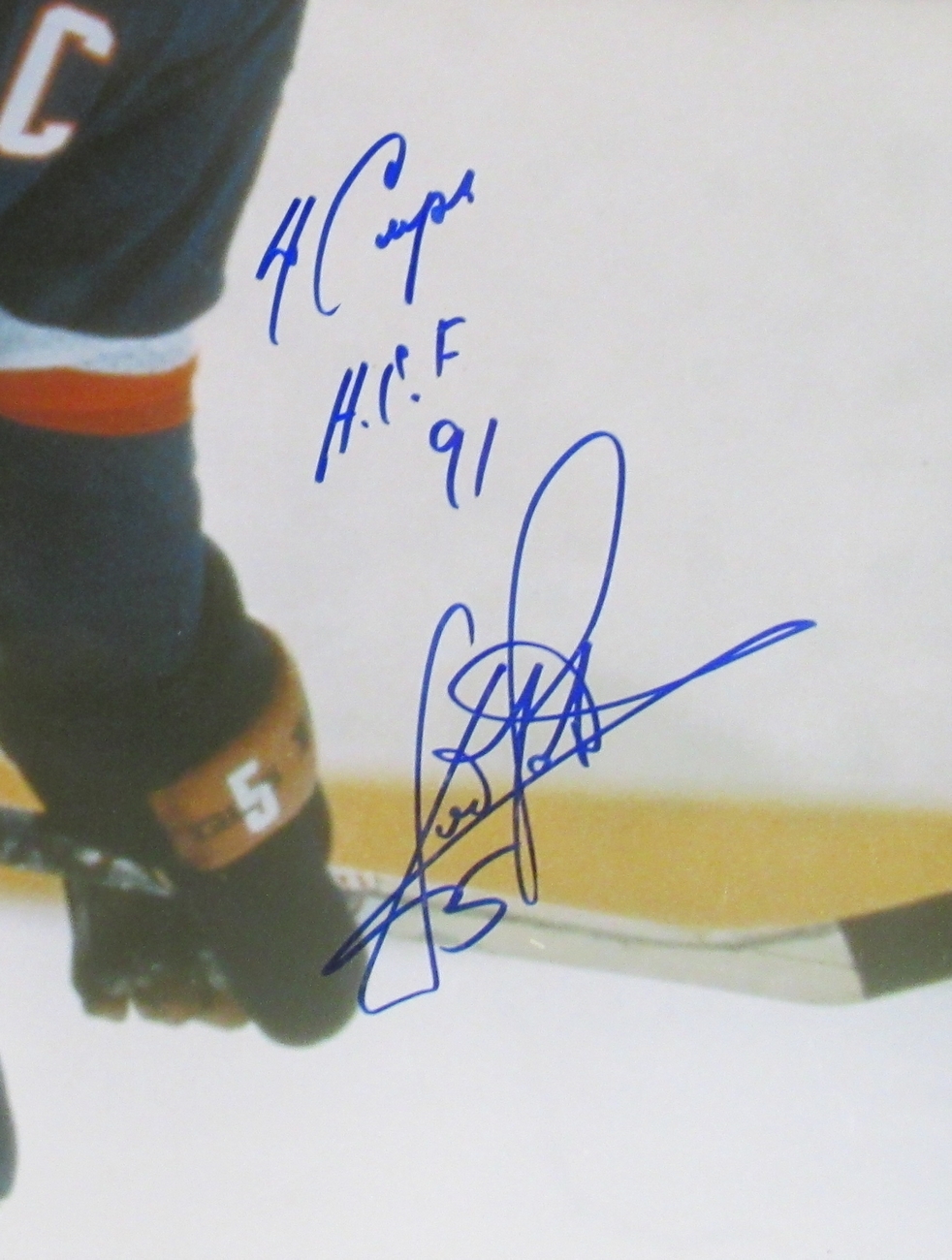 Denis Potvin Signed Islanders 16x20 Photo Inscribed "4 Cups" & "H.O.F 91" (JSA COA) at PristineAuction.com Denis Potvin Signed Islanders 16x20 Photo Inscribed "4 Cups" & "H.O.F 91" (JSA COA) at PristineAuction.com