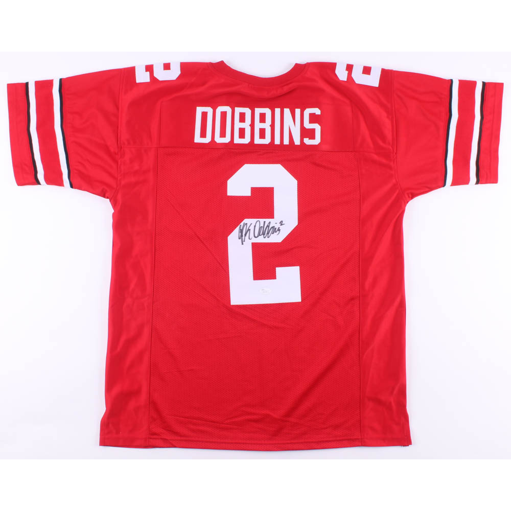 J. K. Dobbins Signed Jersey (JSA COA) Pristine Auction