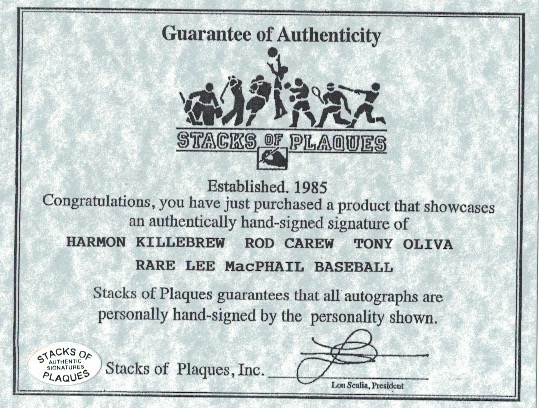 Harmon Killebrew, Rod Carew & Tony Oliva Signed OAL Baseball (SOP COA) at PristineAuction.com Harmon Killebrew, Rod Carew & Tony Oliva Signed OAL Baseball (SOP COA) at PristineAuction.com