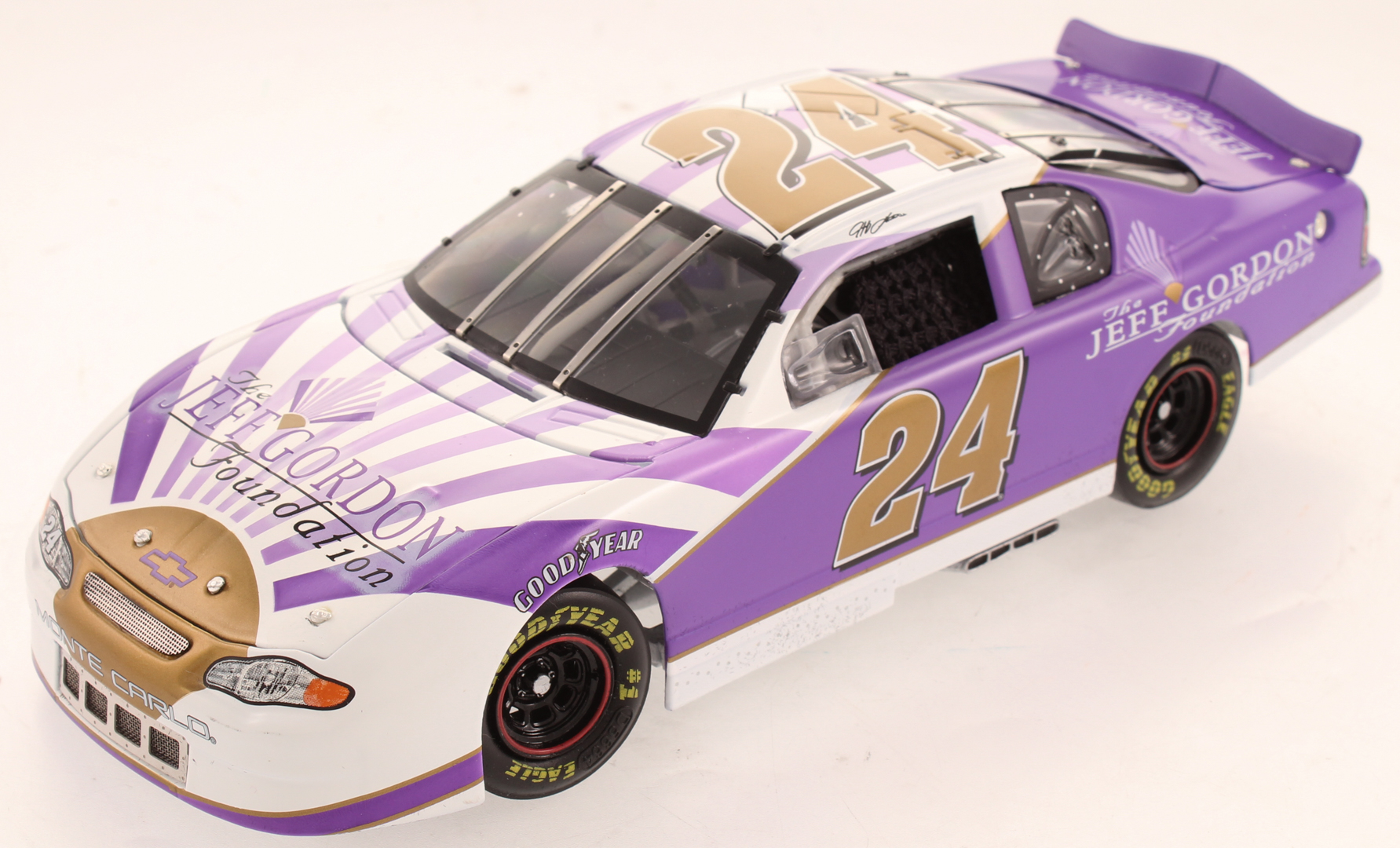 Jeff Gordon LE NASCAR #24 Foundation 2001 Monte Carlo -1:24 Scale Die Cast Car at PristineAuction.com Jeff Gordon LE NASCAR #24 Foundation 2001 Monte Carlo -1:24 Scale Die Cast Car at PristineAuction.com