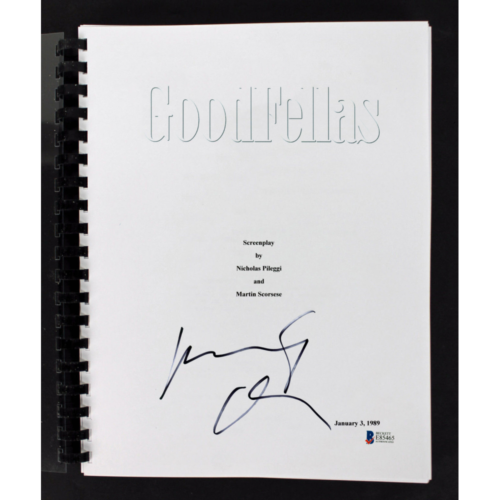 Robert Deniro Signed 
