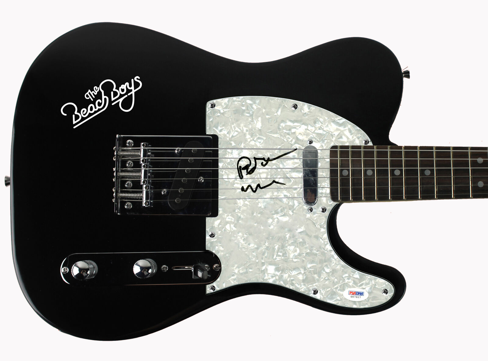 Brian Wilson Signed Full-Size Beach Boys Electric Guitar (PSA COA) at PristineAuction.com Brian Wilson Signed Full-Size Beach Boys Electric Guitar (PSA COA) at PristineAuction.com