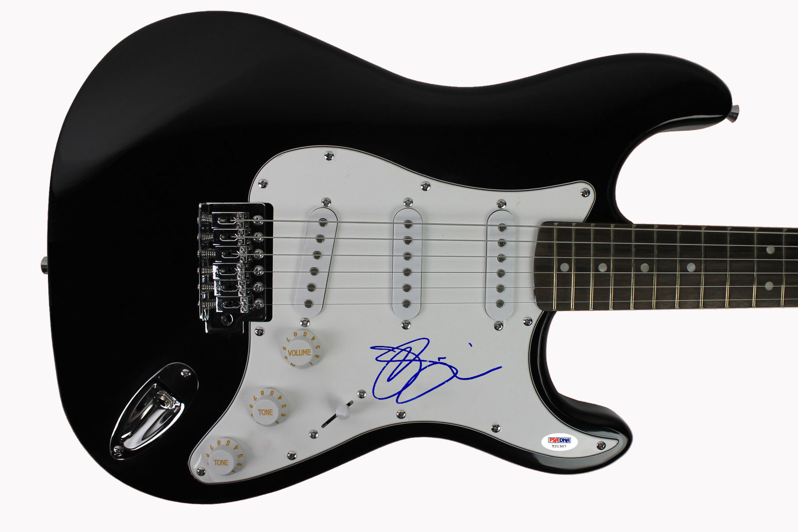 Joe Satriani Signed Electric Guitar (PSA COA) at PristineAuction.com Joe Satriani Signed Electric Guitar (PSA COA) at PristineAuction.com