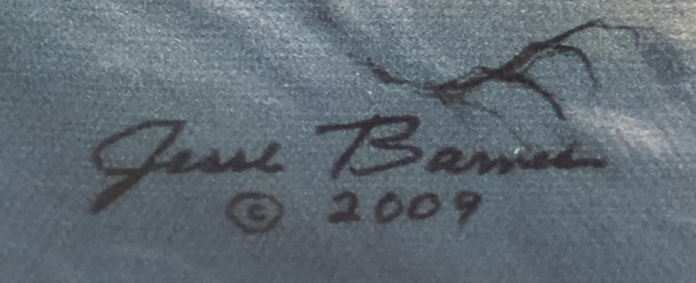 Jesse Barnes Signed "Illuminating the Olympic Spirit" 24x36 Limited Edition Giclee on Canvas (Barnes COA) at PristineAuction.com Jesse Barnes Signed "Illuminating the Olympic Spirit" 24x36 Limited Edition Giclee on Canvas (Barnes COA) at PristineAuction.com