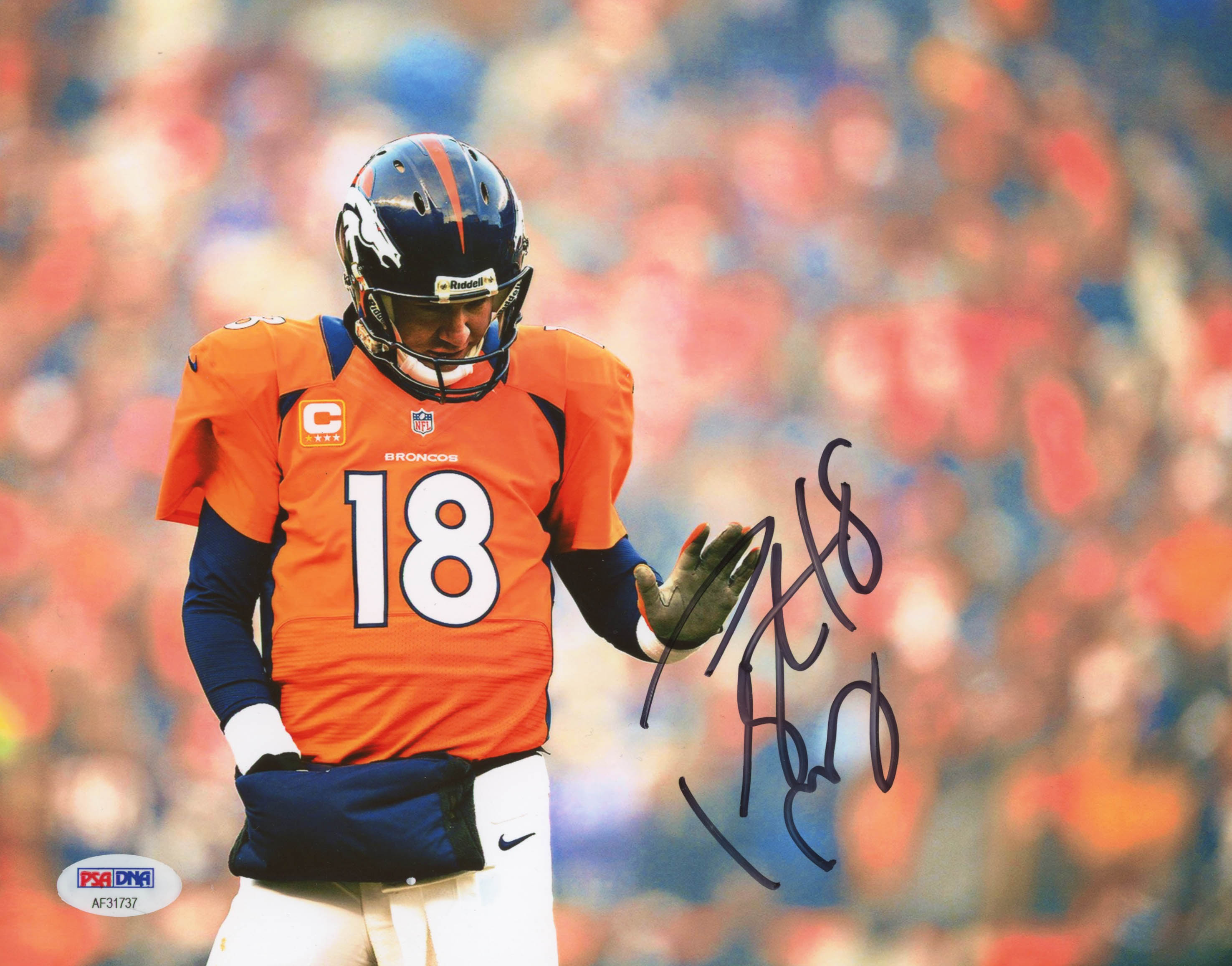 Peyton Manning Signed Broncos 8x10 Photo (PSA COA) | Pristine Auction