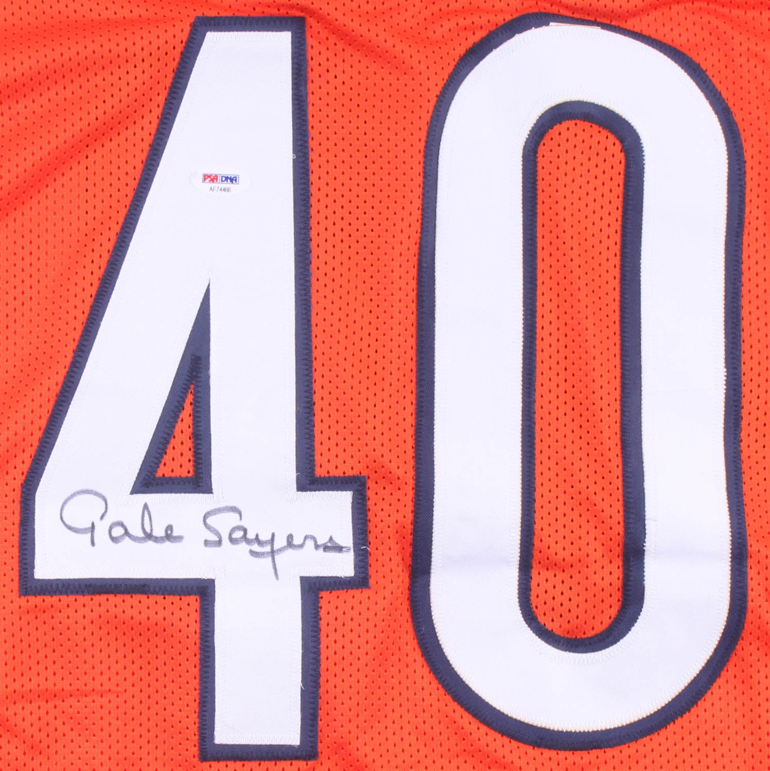 Gale Sayers Signed Jersey (PSA COA) at PristineAuction.com Gale Sayers Signed Jersey (PSA COA) at PristineAuction.com