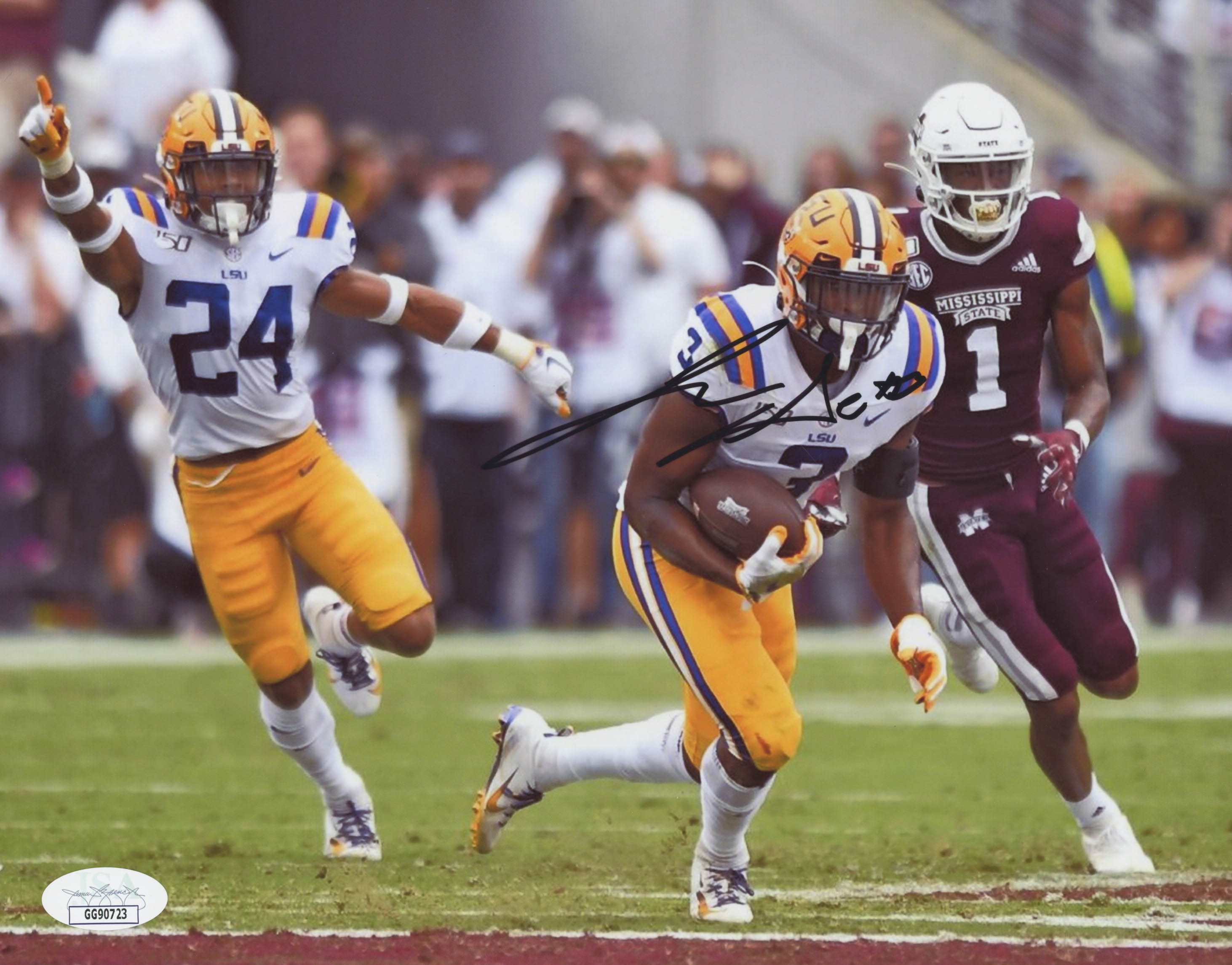 Jacoby Stevens Signed LSU Tigers 8x10 Photo (JSA COA) at PristineAuction.com Jacoby Stevens Signed LSU Tigers 8x10 Photo (JSA COA) at PristineAuction.com