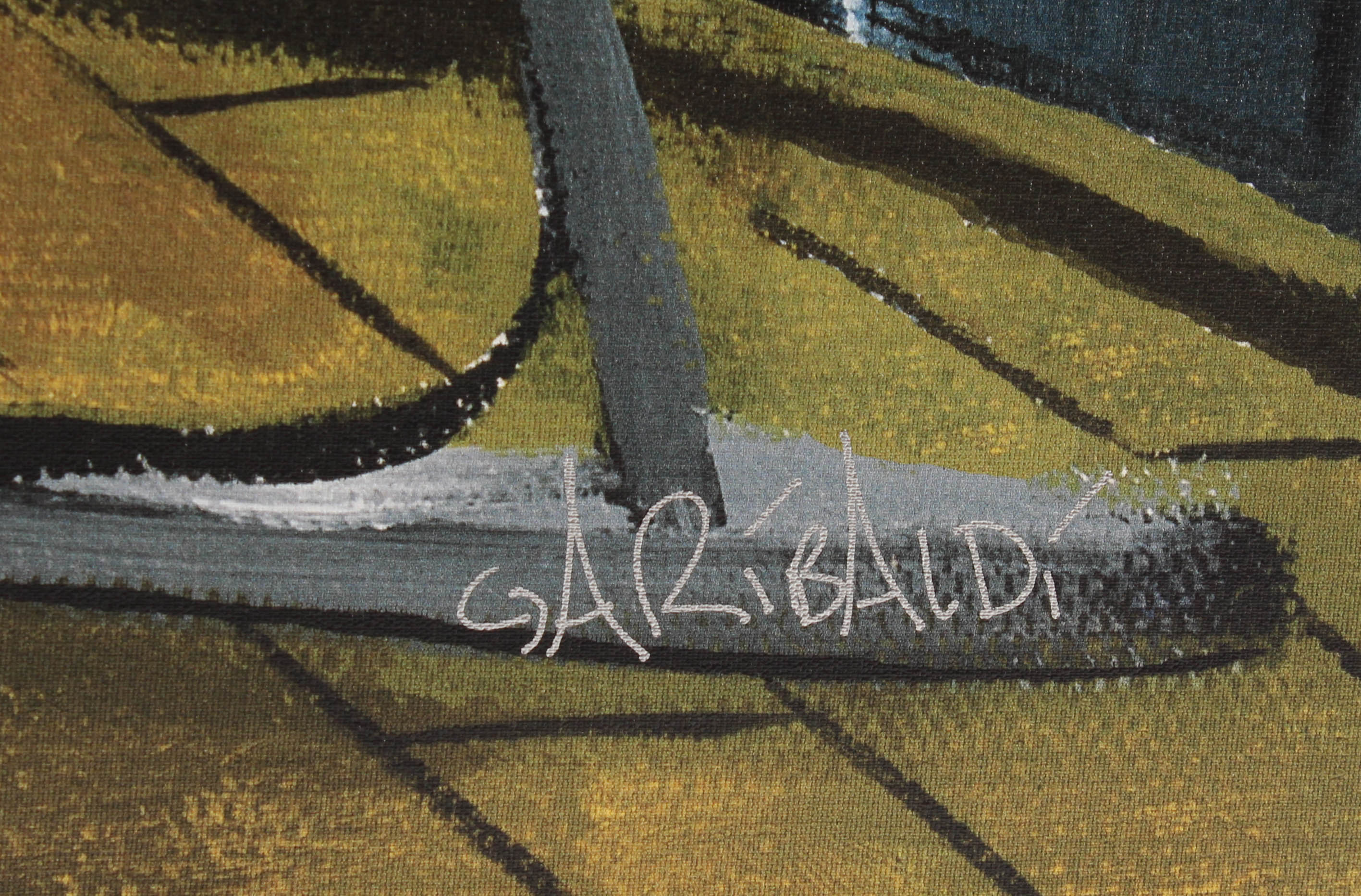 David Garibaldi Signed "Maxine" 26.5x36 Canvas Painting (PA LOA) at PristineAuction.com David Garibaldi Signed "Maxine" 26.5x36 Canvas Painting (PA LOA) at PristineAuction.com