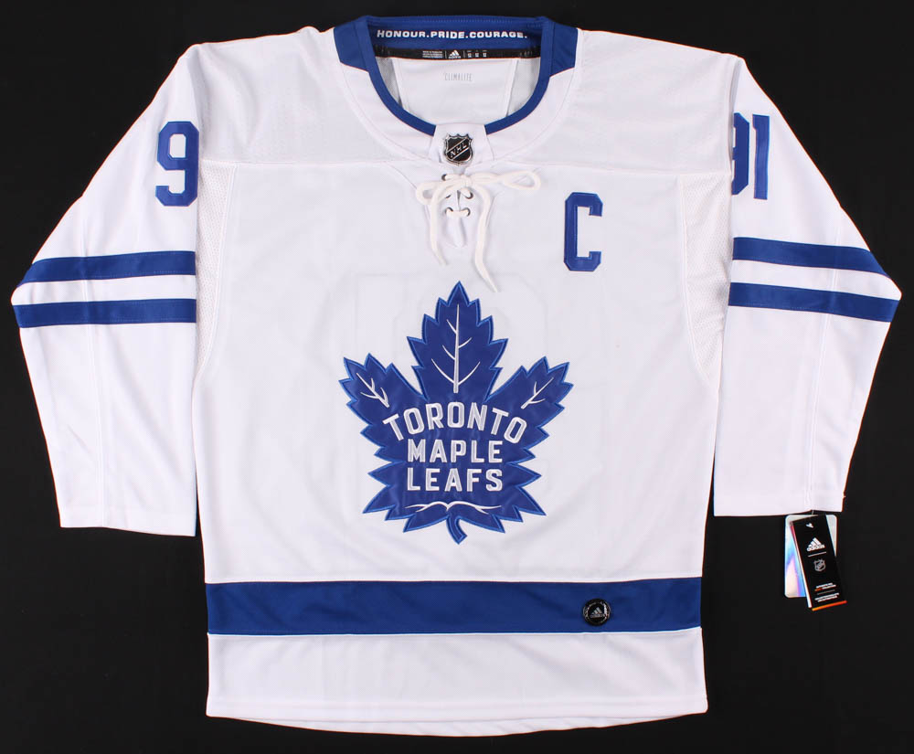 John Tavares Signed Maple Leafs Captains Jersey (JSA COA) at PristineAuction.com John Tavares Signed Maple Leafs Captains Jersey (JSA COA) at PristineAuction.com