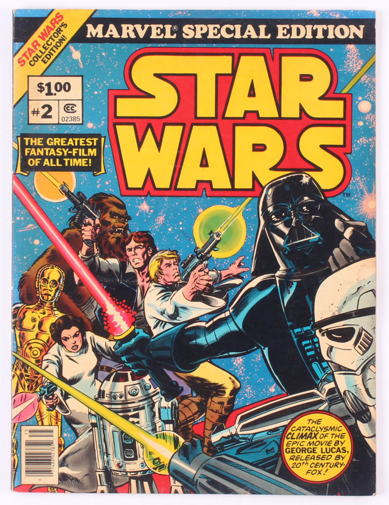 1977 "Star Wars" Vol. 1 Issue #2 Marvel Special Edition Comic Book at PristineAuction.com 1977 "Star Wars" Vol. 1 Issue #2 Marvel Special Edition Comic Book at PristineAuction.com