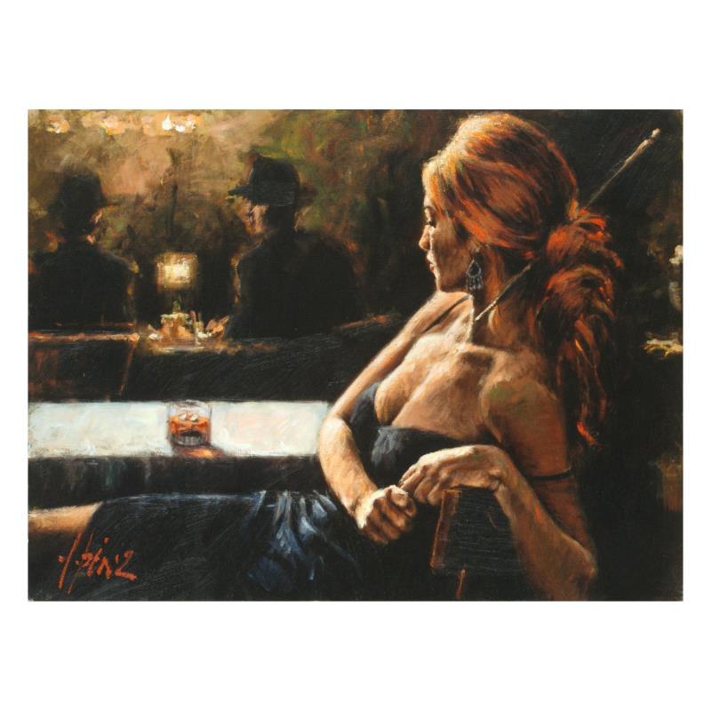 Fabian Perez Signed "Cynzia At Las Brujas" Hand Textured Limited Edition 12x16 Giclee on Board at PristineAuction.com Fabian Perez Signed "Cynzia At Las Brujas" Hand Textured Limited Edition 12x16 Giclee on Board at PristineAuction.com