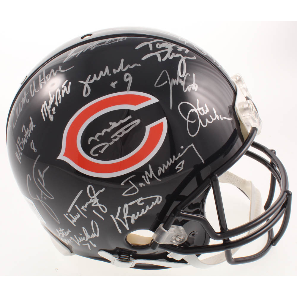 1985 Chicago Bears Super Bowl XX Logo Full-Size Authentic On-Field