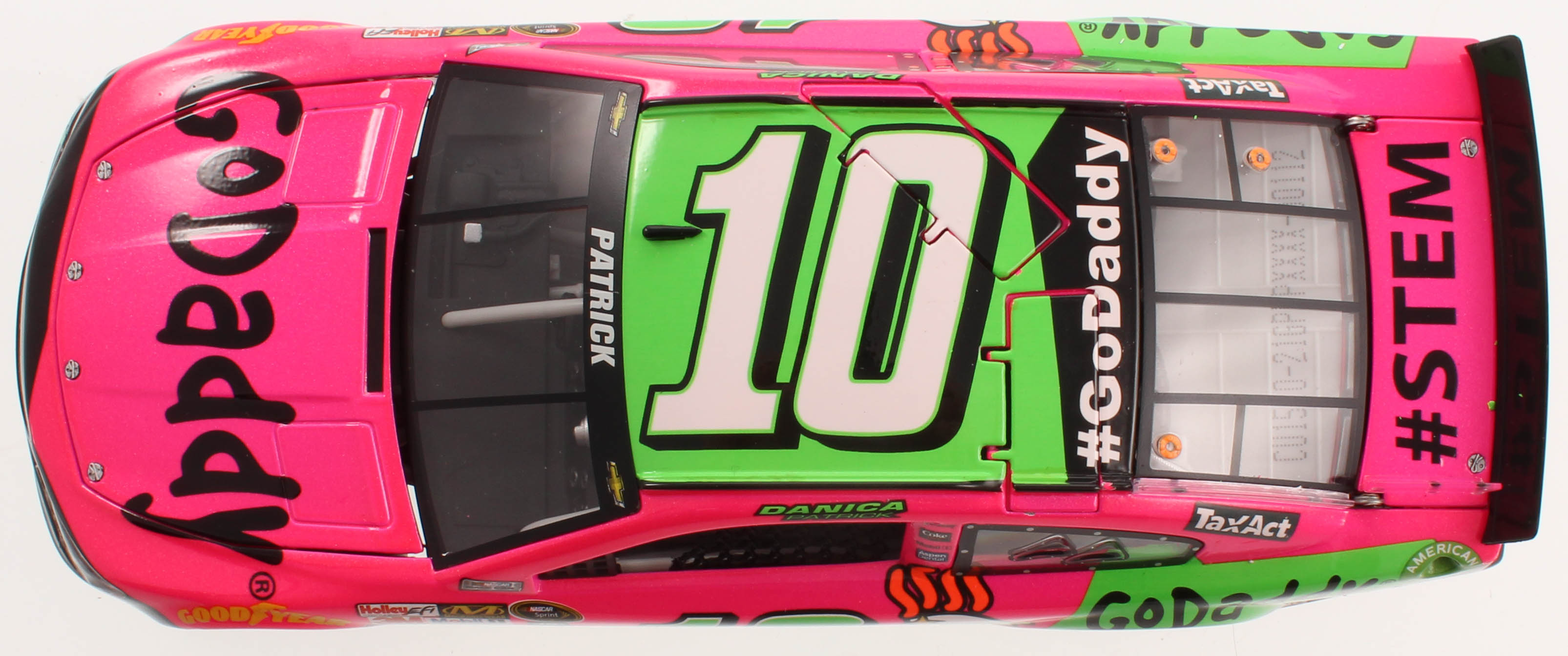 Danica Patrick LE NASCAR #10 GoDaddy Pink 2015 SS 1:24 Scale Die