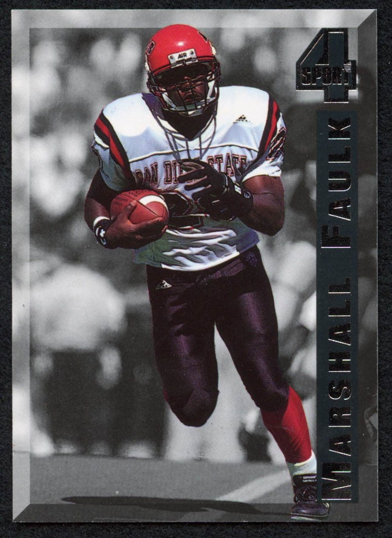 Marshall Faulk 1994 Classic Four Sport BCs #BC1 at PristineAuction.com Marshall Faulk 1994 Classic Four Sport BCs #BC1 at PristineAuction.com