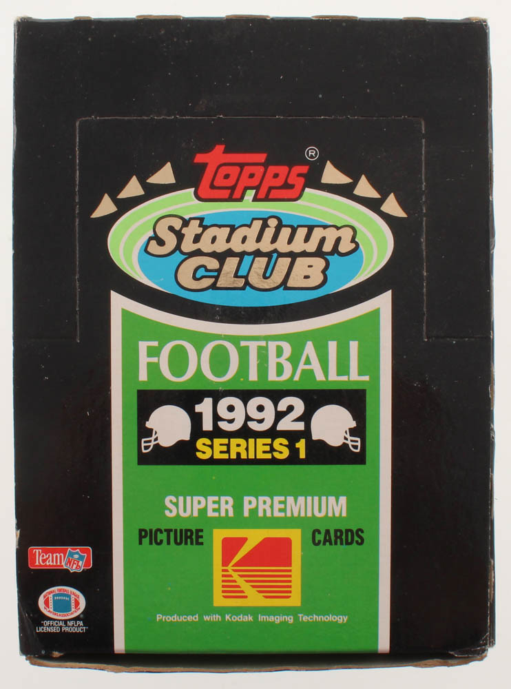 1992 Topps Stadium Club Series 1 Box of (36) Packs at PristineAuction.com 1992 Topps Stadium Club Series 1 Box of (36) Packs at PristineAuction.com