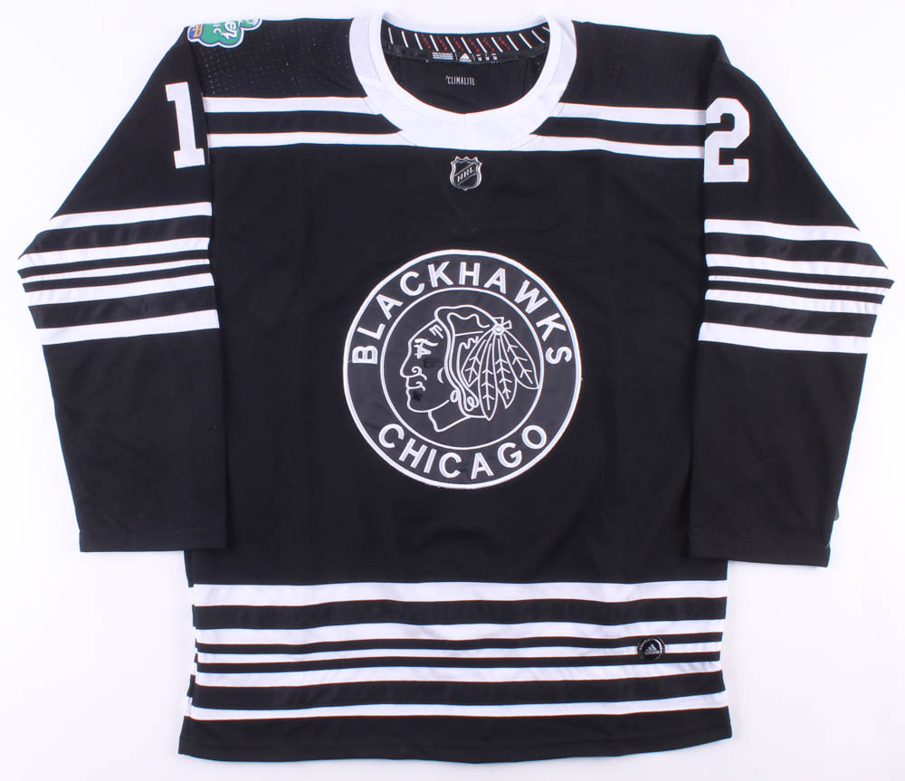 Alex DeBrincat Signed 2019 Blackhawks Winter Classic Jersey (JSA COA) at PristineAuction.com Alex DeBrincat Signed 2019 Blackhawks Winter Classic Jersey (JSA COA) at PristineAuction.com