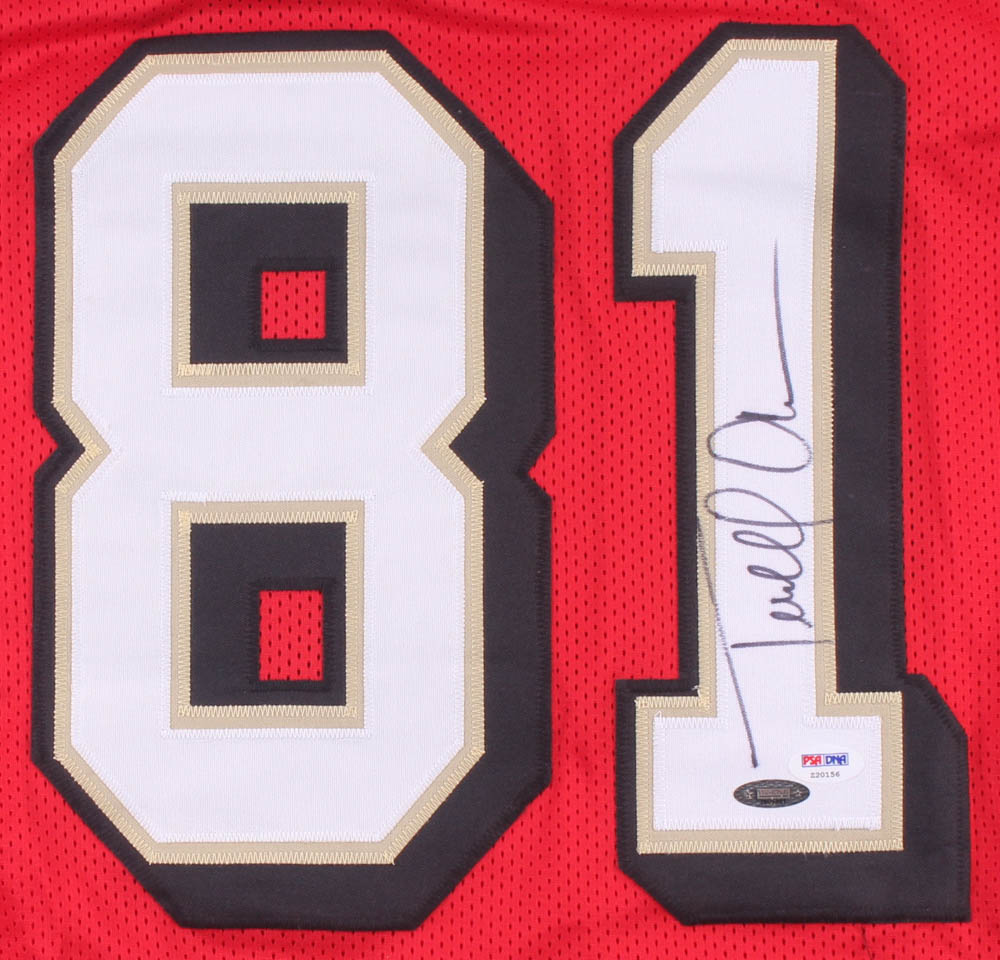 Terrell Owens Signed Jersey (PSA COA & TriStar Hologram) at PristineAuction.com Terrell Owens Signed Jersey (PSA COA & TriStar Hologram) at PristineAuction.com