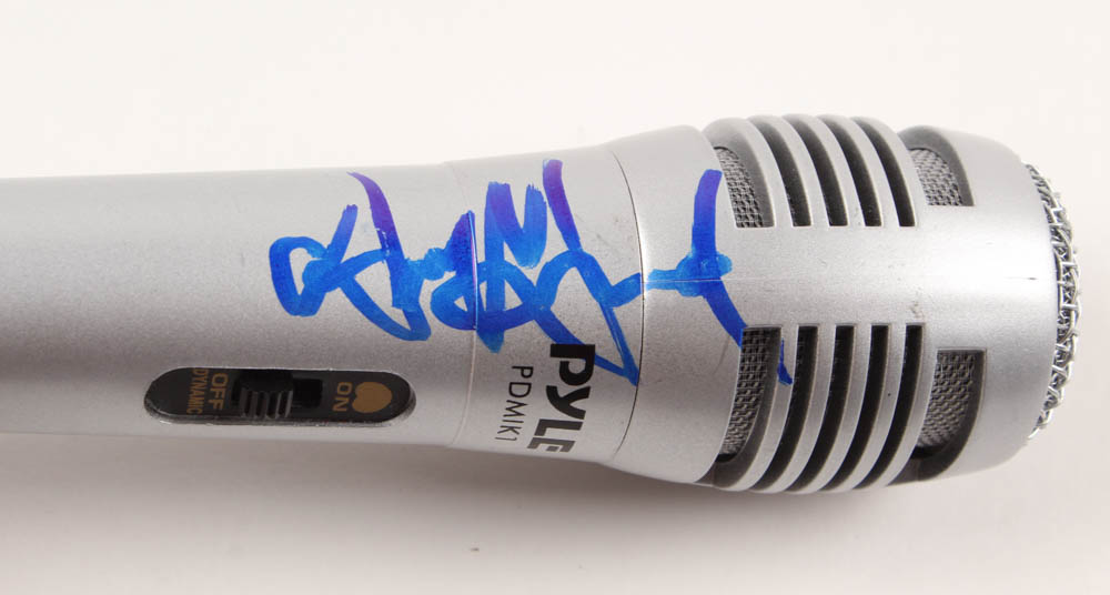 Amber Heard Signed Microphone (PSA COA) at PristineAuction.com Amber Heard Signed Microphone (PSA COA) at PristineAuction.com