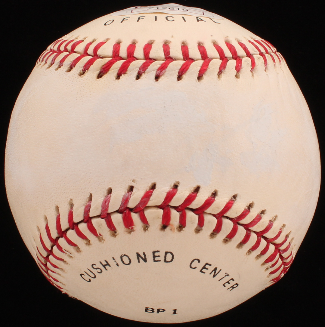 Hank Aaron Signed Baseball (JSA Hologram) at PristineAuction.com Hank Aaron Signed Baseball (JSA Hologram) at PristineAuction.com