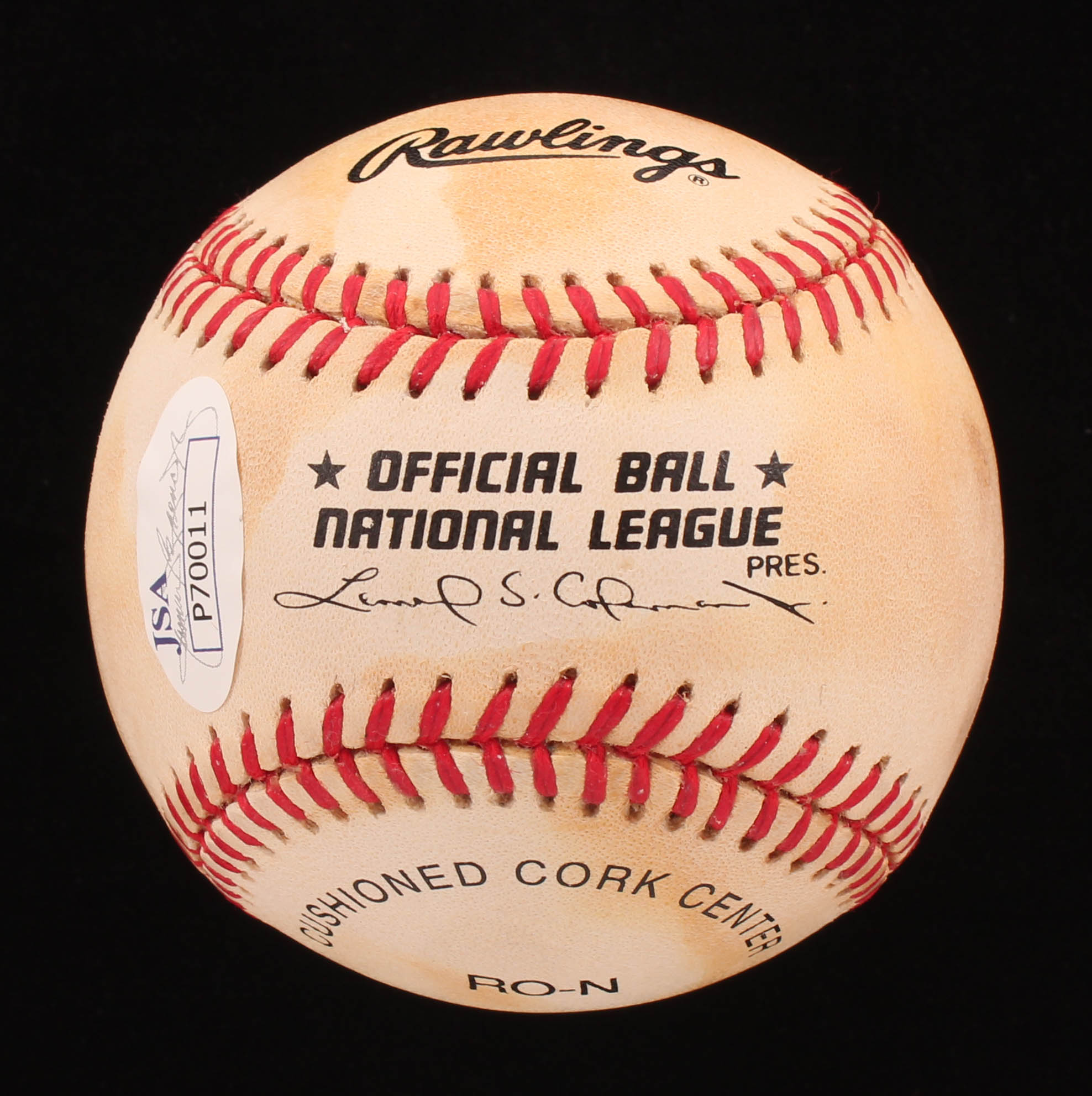 Stan Musial Signed ONL Baseball Inscribed "HOF 69" & "3630" (JSA COA) at PristineAuction.com Stan Musial Signed ONL Baseball Inscribed "HOF 69" & "3630" (JSA COA) at PristineAuction.com