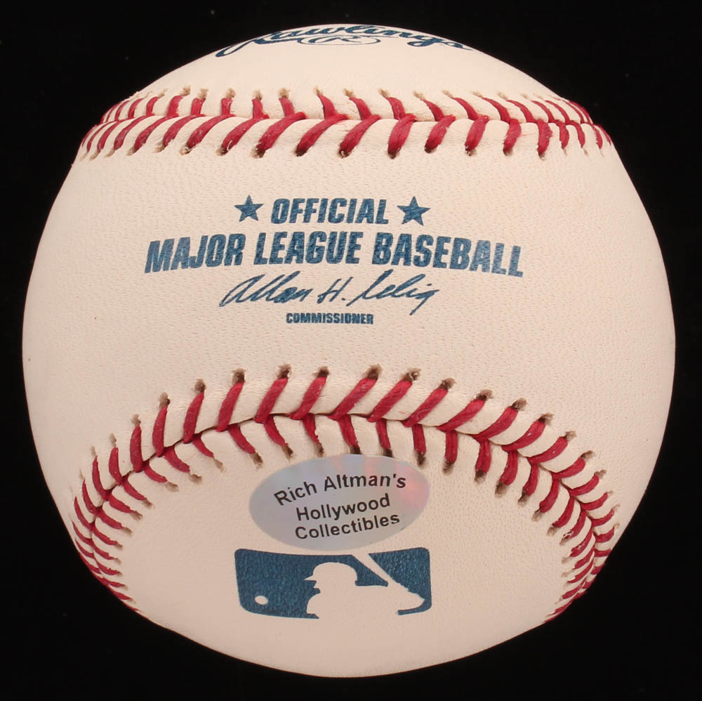 Bob Feller Signed OML Baseball (Hollywood Collectibles Hologram) at PristineAuction.com Bob Feller Signed OML Baseball (Hollywood Collectibles Hologram) at PristineAuction.com