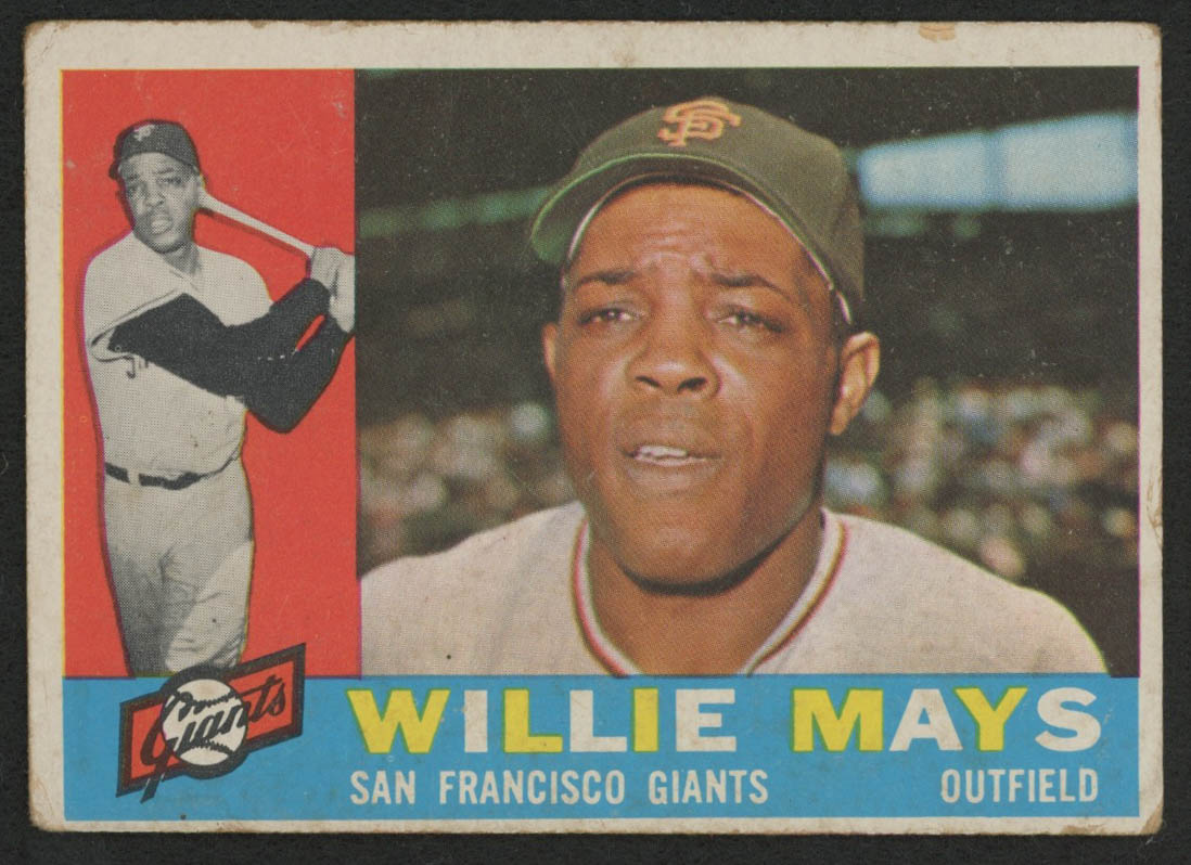 Willie Mays 1960 Topps #200 at PristineAuction.com Willie Mays 1960 Topps #200 at PristineAuction.com