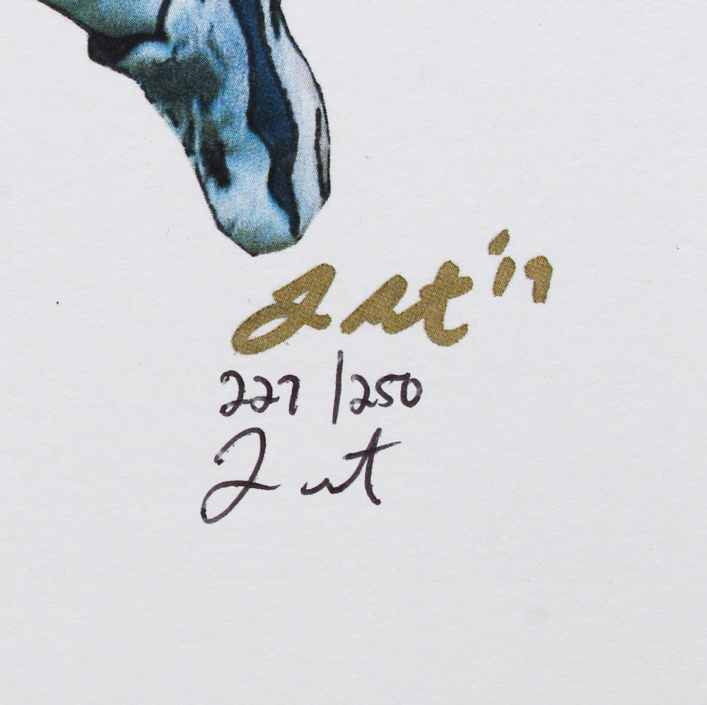 Walter Payton, Jim Brown, & Barry Sanders - Running Back Legends - Joshua Barton 12x18 Signed Limited Edition Lithograph #/250 at PristineAuction.com Walter Payton, Jim Brown, & Barry Sanders - Running Back Legends - Joshua Barton 12x18 Signed Limited Edition Lithograph #/250 at PristineAuction.com