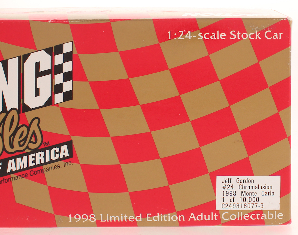 Jeff Gordon LE #24 Chromalusion 1998 Monte Carlo 1:24 Scale Stock Car at PristineAuction.com Jeff Gordon LE #24 Chromalusion 1998 Monte Carlo 1:24 Scale Stock Car at PristineAuction.com