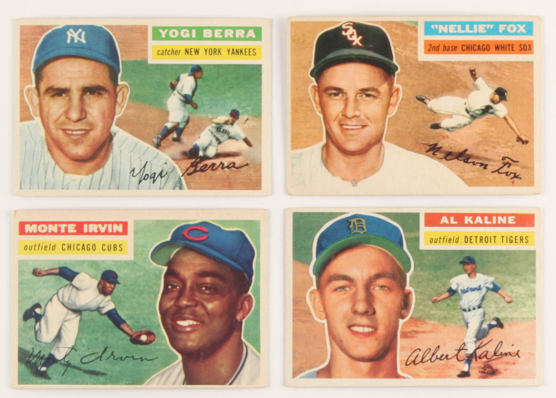 1956 Topps Complete Set of (340) Baseball Cards with #5 Ted Williams, #31 Hank Aaron, #135 Mickey Mantle, #33 Roberto Clemente at PristineAuction.com 1956 Topps Complete Set of (340) Baseball Cards with #5 Ted Williams, #31 Hank Aaron, #135 Mickey Mantle, #33 Roberto Clemente at PristineAuction.com