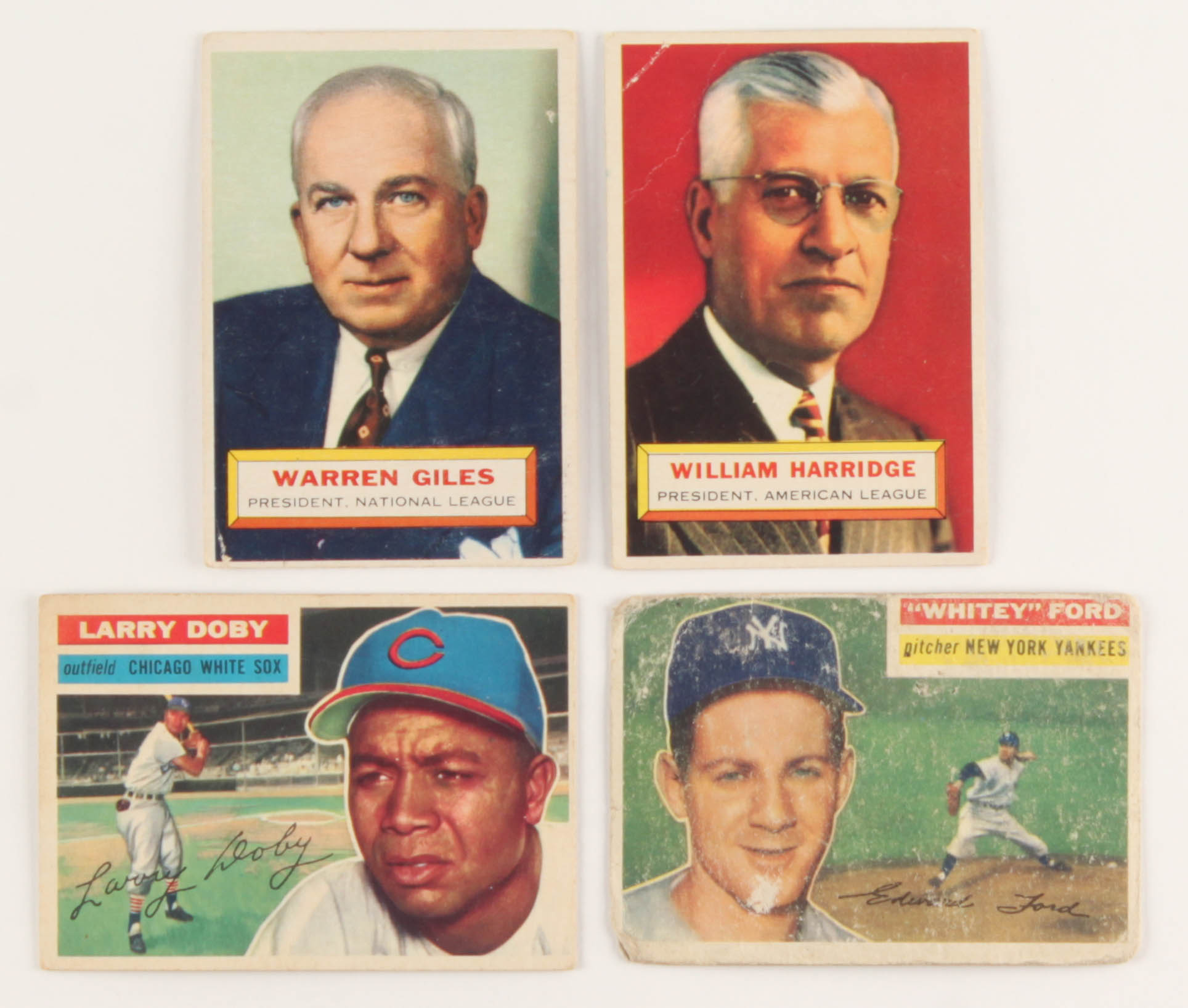 1956 Topps Complete Set of (340) Baseball Cards with #5 Ted Williams, #31 Hank Aaron, #135 Mickey Mantle, #33 Roberto Clemente at PristineAuction.com 1956 Topps Complete Set of (340) Baseball Cards with #5 Ted Williams, #31 Hank Aaron, #135 Mickey Mantle, #33 Roberto Clemente at PristineAuction.com