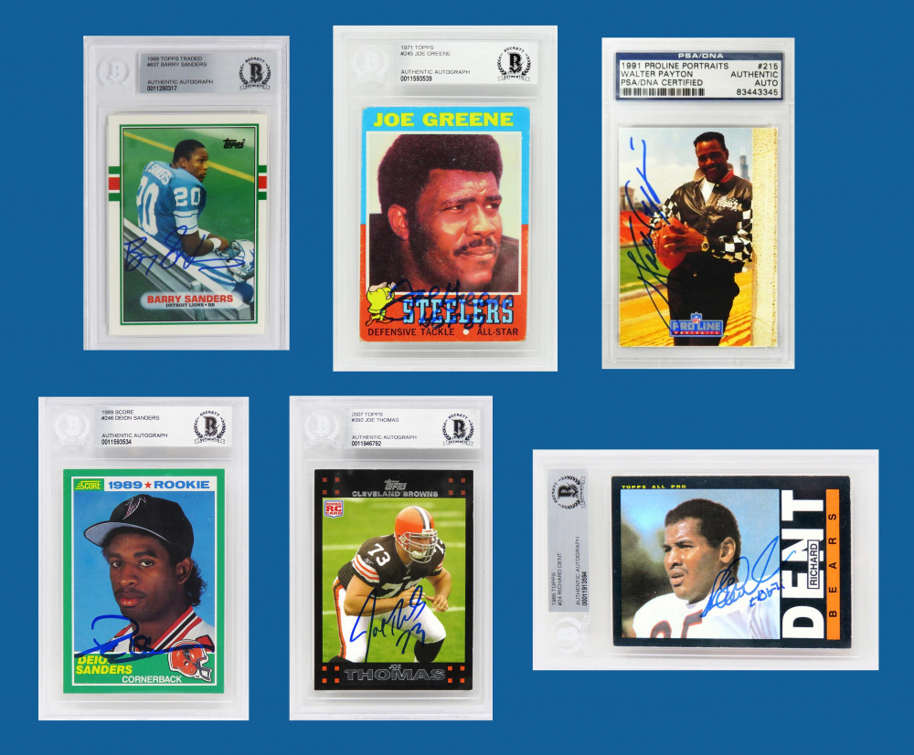 Schwartz Sports Triple Play Legends Autographed Sports Card Mystery