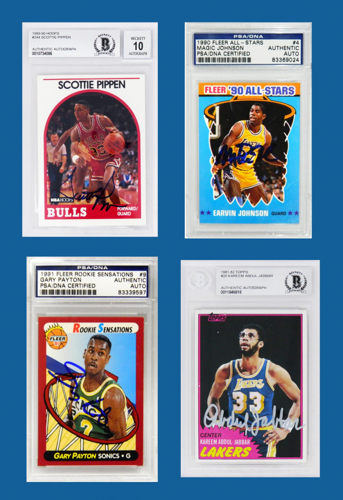 Schwartz Sports Triple Play Legends Autographed Sports Card Mystery