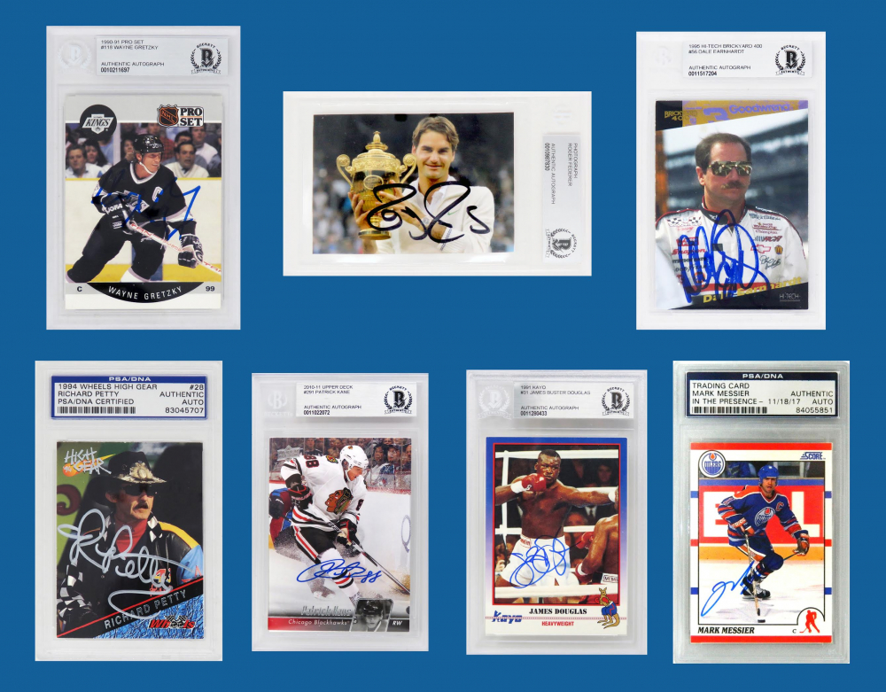 Schwartz Sports Triple Play Legends Autographed Sports Card Mystery