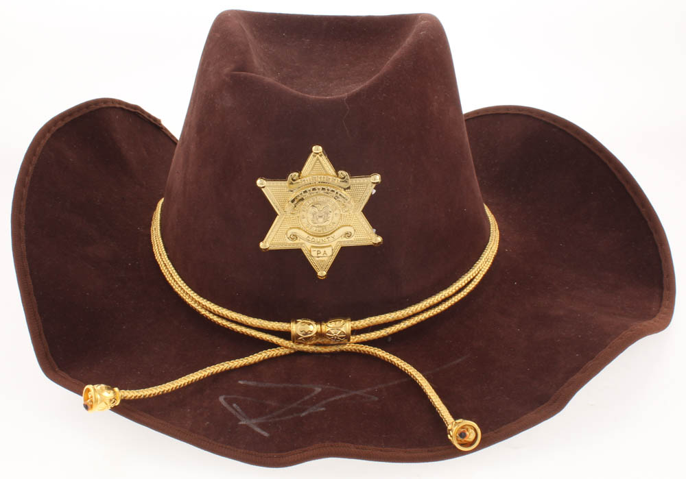 Andrew Lincoln Signed "The Walking Dead" Sheriff Hat (PSA LOA) at PristineAuction.com Andrew Lincoln Signed "The Walking Dead" Sheriff Hat (PSA LOA) at PristineAuction.com