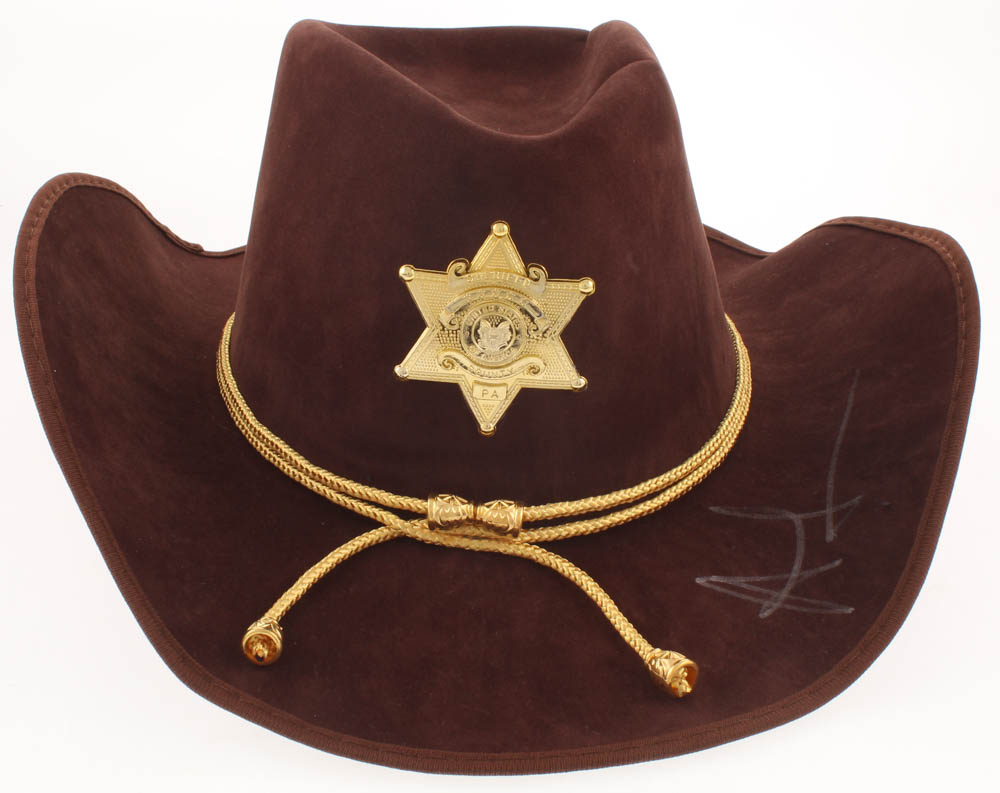 Andrew Lincoln Signed "The Walking Dead" Sheriff Hat (PSA LOA) at PristineAuction.com Andrew Lincoln Signed "The Walking Dead" Sheriff Hat (PSA LOA) at PristineAuction.com