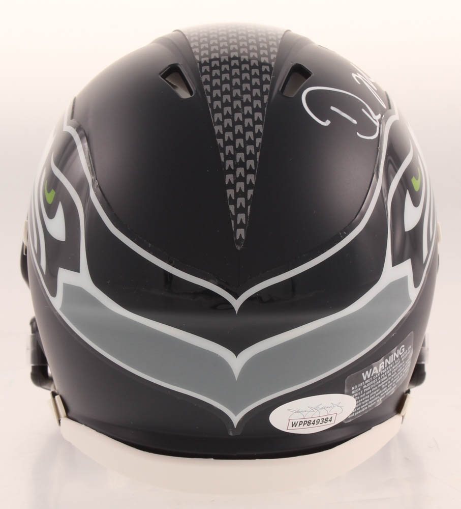 DK Metcalf Signed Seahawks Speed Mini-Helmet (JSA COA) at PristineAuction.com DK Metcalf Signed Seahawks Speed Mini-Helmet (JSA COA) at PristineAuction.com