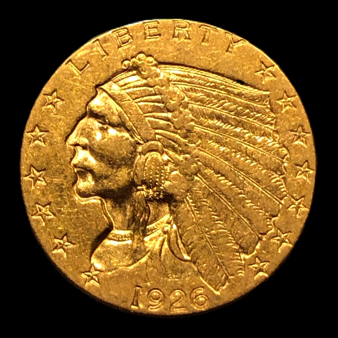 1926 $2.50 Indian Head Quarter Eagle Gold Coin at PristineAuction.com 1926 $2.50 Indian Head Quarter Eagle Gold Coin at PristineAuction.com