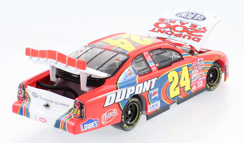 Jeff Gordon LE #24 Dupont / 200th Anniversary Celebration 2002 Monte Carlo 1:24 Scale Stock Car at PristineAuction.com Jeff Gordon LE #24 Dupont / 200th Anniversary Celebration 2002 Monte Carlo 1:24 Scale Stock Car at PristineAuction.com