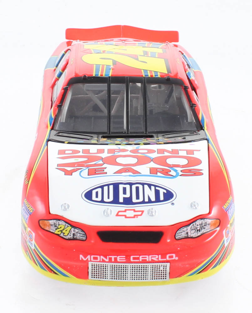 Jeff Gordon LE #24 Dupont / 200th Anniversary Celebration 2002 Monte Carlo 1:24 Scale Stock Car at PristineAuction.com Jeff Gordon LE #24 Dupont / 200th Anniversary Celebration 2002 Monte Carlo 1:24 Scale Stock Car at PristineAuction.com