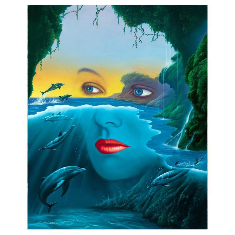 Jim Warren Signed "Friends of Mother Nature" 24x18 Artist Embellished AP Limited Edition Giclee on Canvas at PristineAuction.com Jim Warren Signed "Friends of Mother Nature" 24x18 Artist Embellished AP Limited Edition Giclee on Canvas at PristineAuction.com