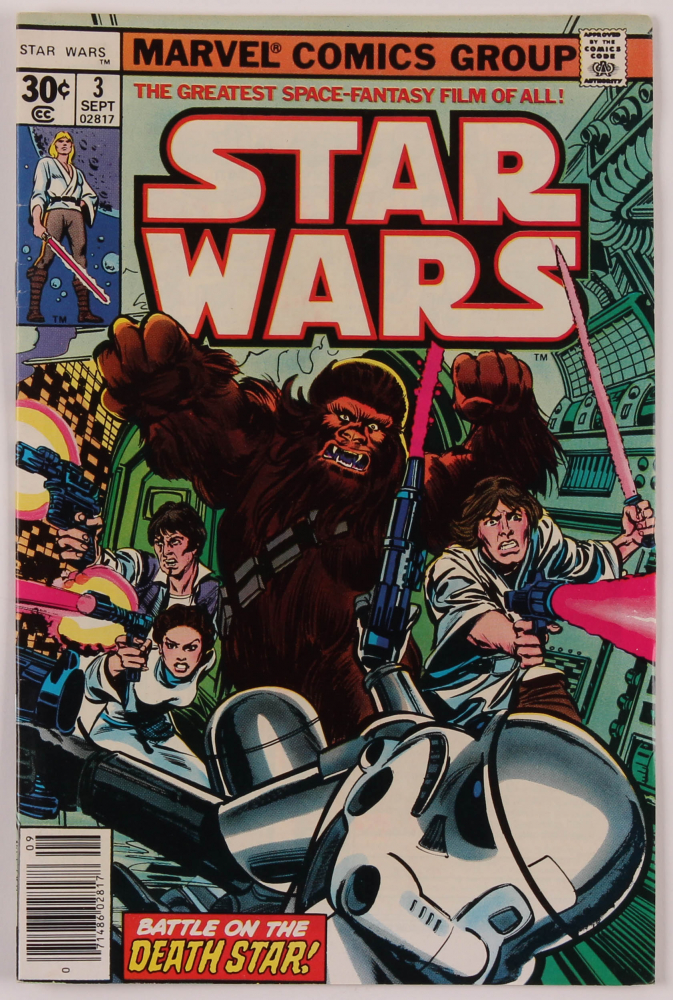 1977 "Marvel Comics Group Star Wars" Issue 3 Marvel Comic Book