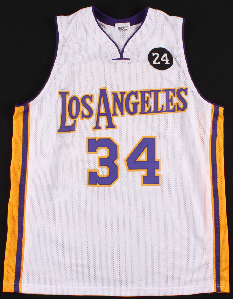 Maillot de basket NBA des Orlando Magic 1995 Away swingman signé par Shaquille O'Neal | LCS