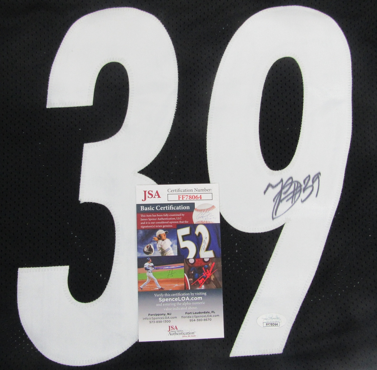 Minkah Fitzpatrick Signed Jersey (JSA COA) at PristineAuction.com Minkah Fitzpatrick Signed Jersey (JSA COA) at PristineAuction.com