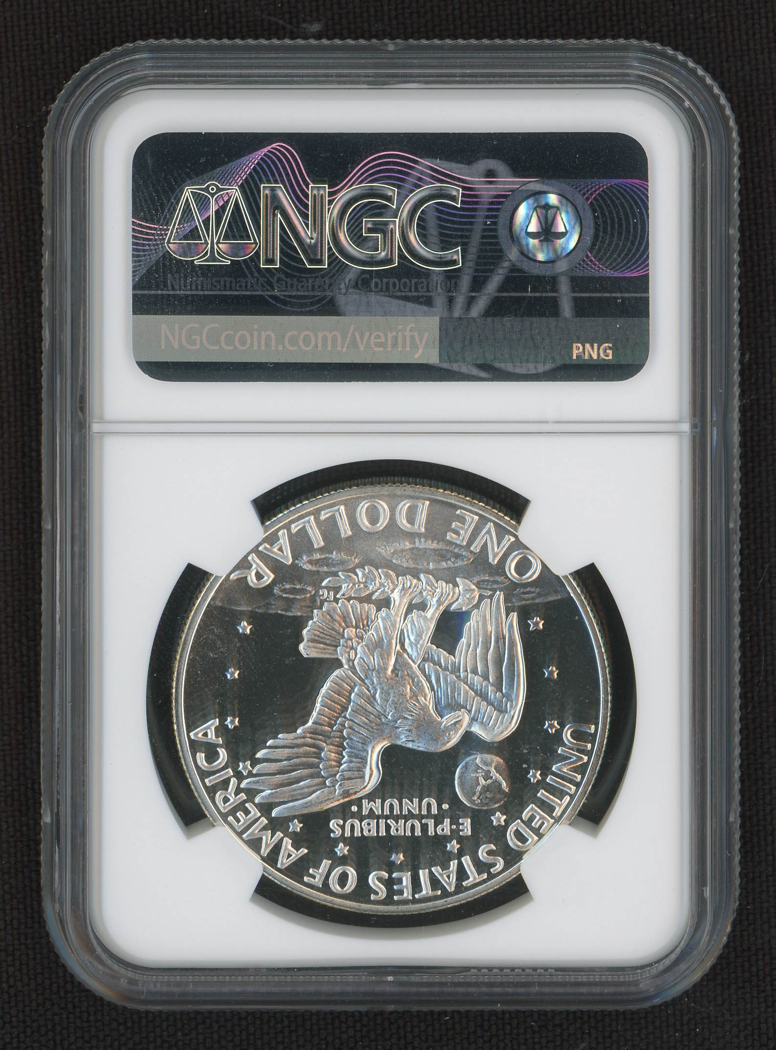 1973-S Eisenhower "Ike" $1 Dollar Coin (NGC PF67UCAM) at PristineAuction.com 1973-S Eisenhower "Ike" $1 Dollar Coin (NGC PF67UCAM) at PristineAuction.com