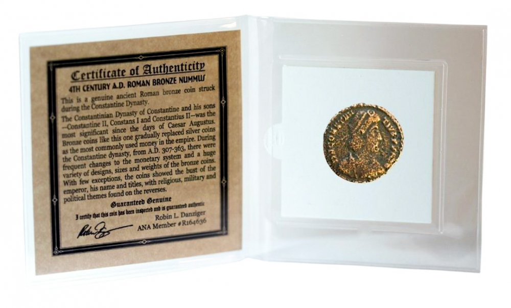 The Dynasty of Constantine. AD 307-363 - Ancient Bronze Coin at PristineAuction.com The Dynasty of Constantine. AD 307-363 - Ancient Bronze Coin at PristineAuction.com