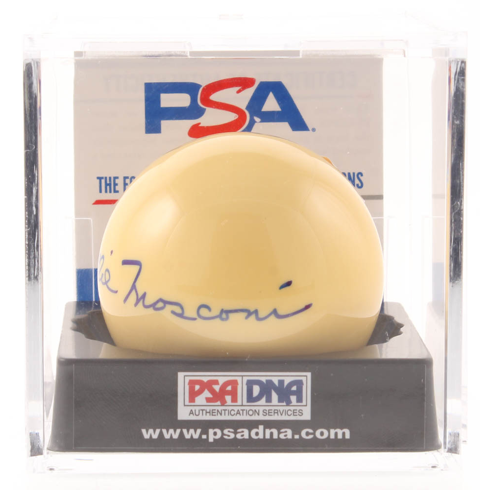 Willie Mosconi Signed Cue Pool Ball with Display Case (PSA COA ...
