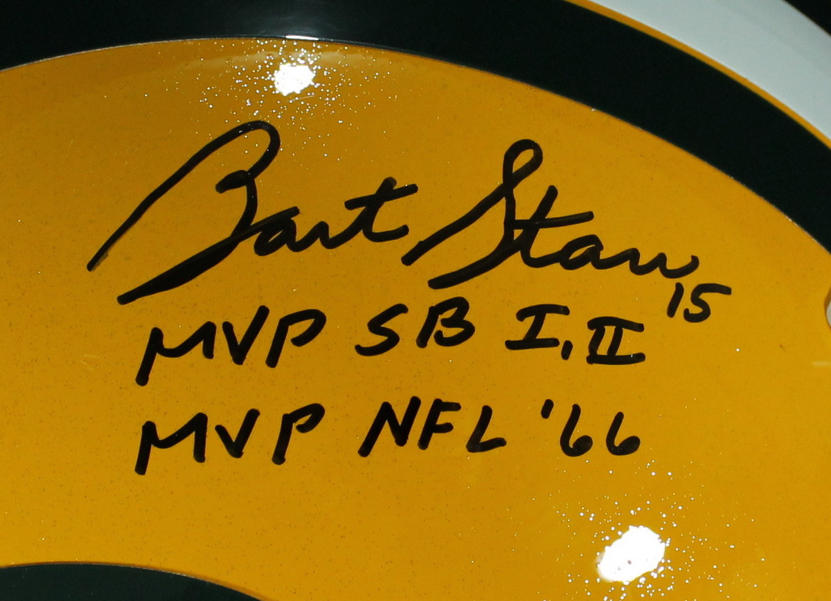 Aaron Rodgers, Brett Favre & Bart Starr Signed Packers Full-Size Replica Helmet (Steiner COA) at PristineAuction.com Aaron Rodgers, Brett Favre & Bart Starr Signed Packers Full-Size Replica Helmet (Steiner COA) at PristineAuction.com