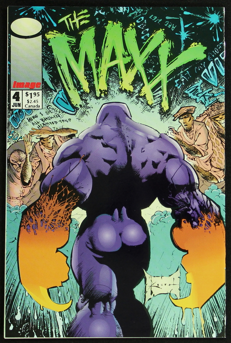 The Maxx Comic Book by Wizard Press & Sam Kieth at PristineAuction.com The Maxx Comic Book by Wizard Press & Sam Kieth at PristineAuction.com