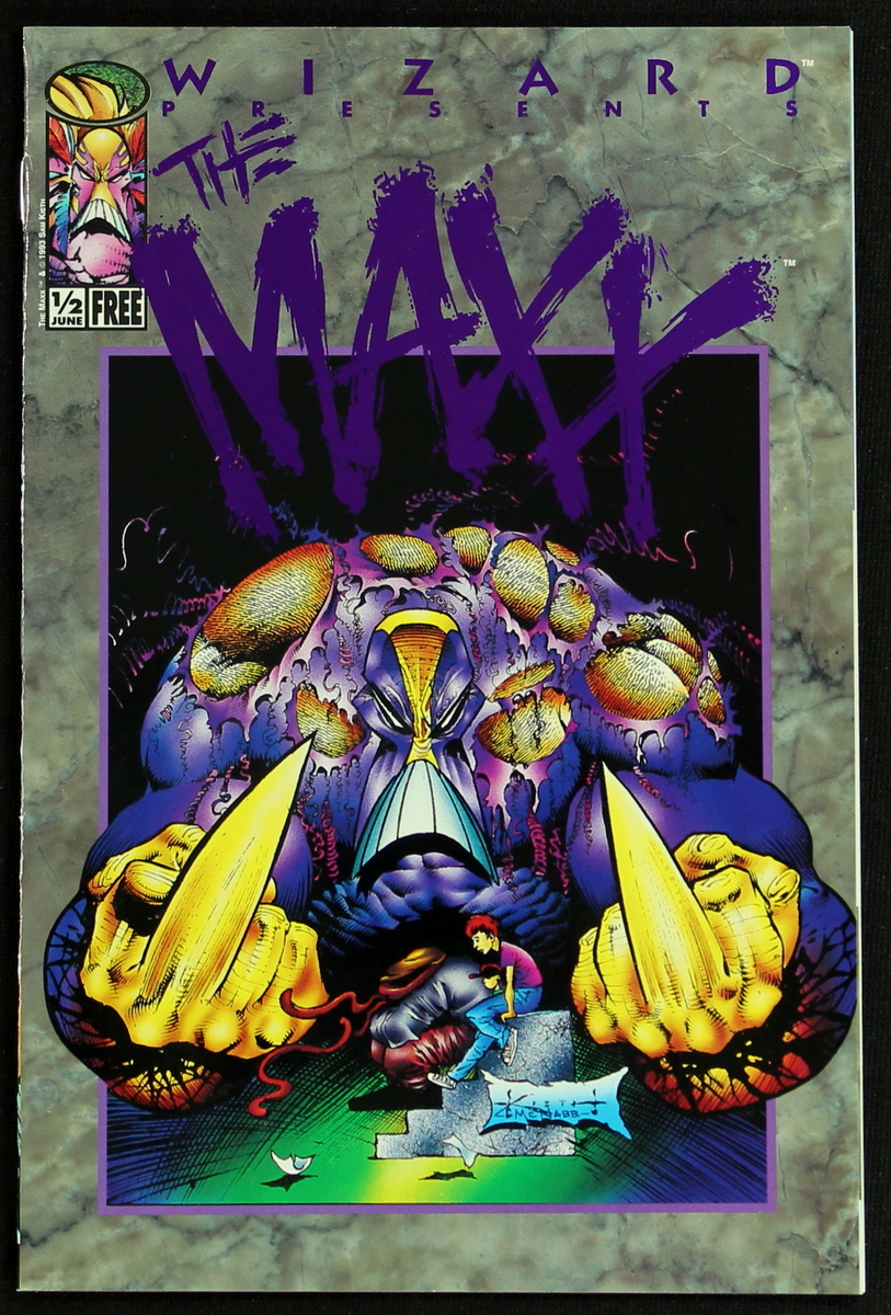 The Maxx Comic Book by Wizard Press & Sam Kieth at PristineAuction.com The Maxx Comic Book by Wizard Press & Sam Kieth at PristineAuction.com